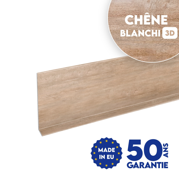 Habillage de rive Chêne Blanchi 3D - 1