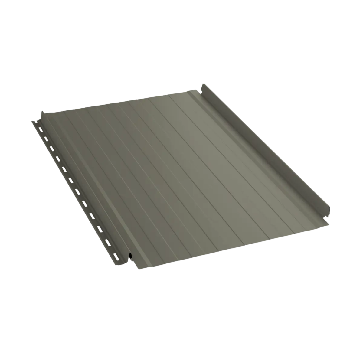 Joint debout Snap Lock ondulé Gris Beige mat