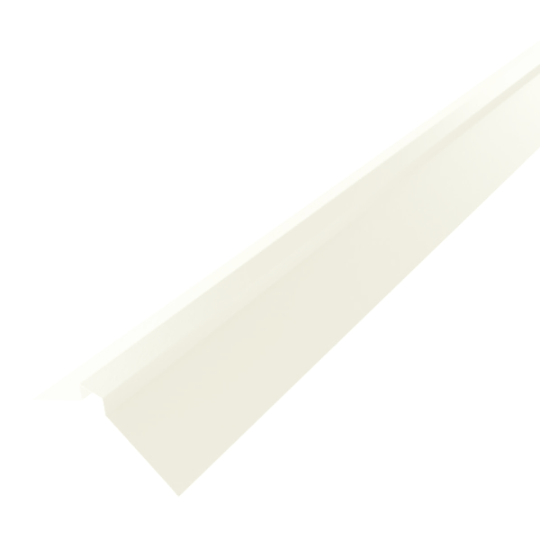 Faitière pour toiture joint debout Blanc brillant - 1