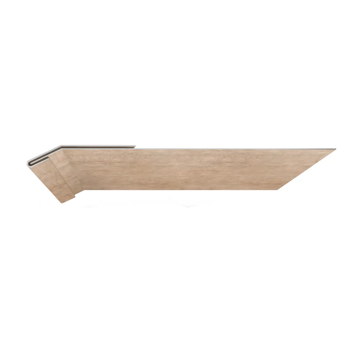 Habillage de linteau Chêne Blanchi 3D