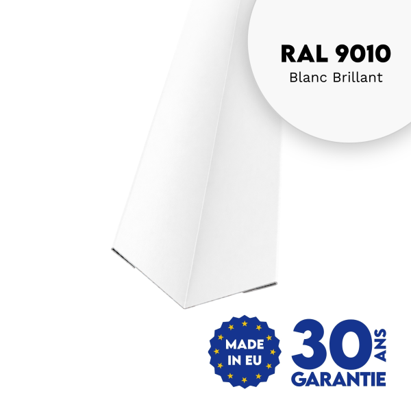Profil d'angle intérieur Blanc brillant - 1
