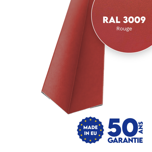 Profil d'angle intérieur Rouge mat - 1
