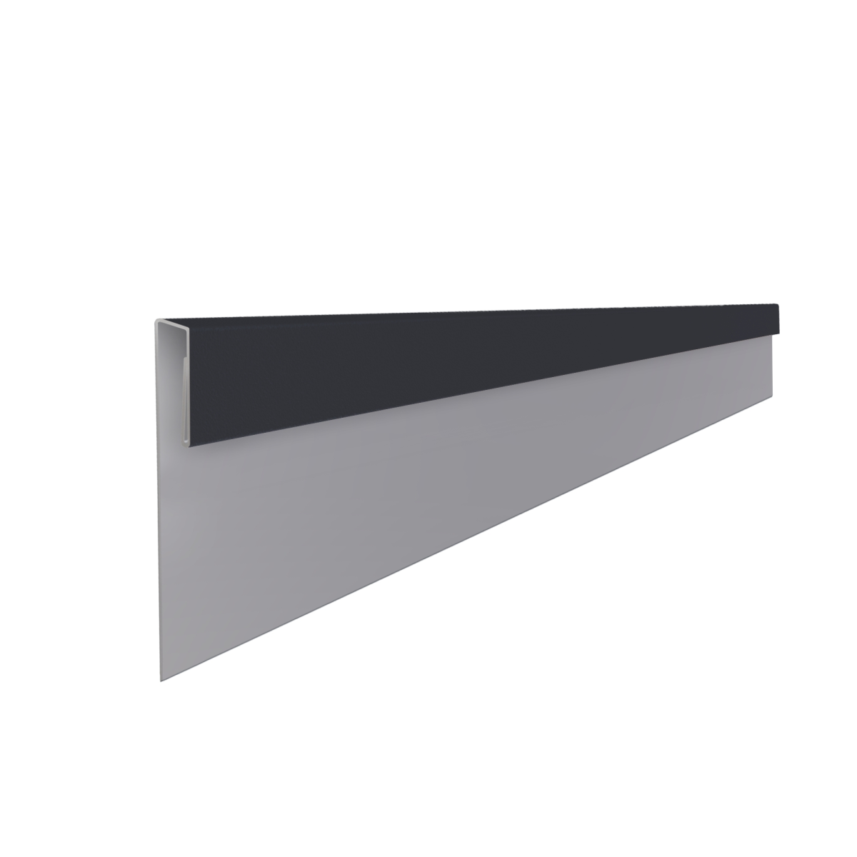 Profil d'angle J-Type Gris Anthracite mat