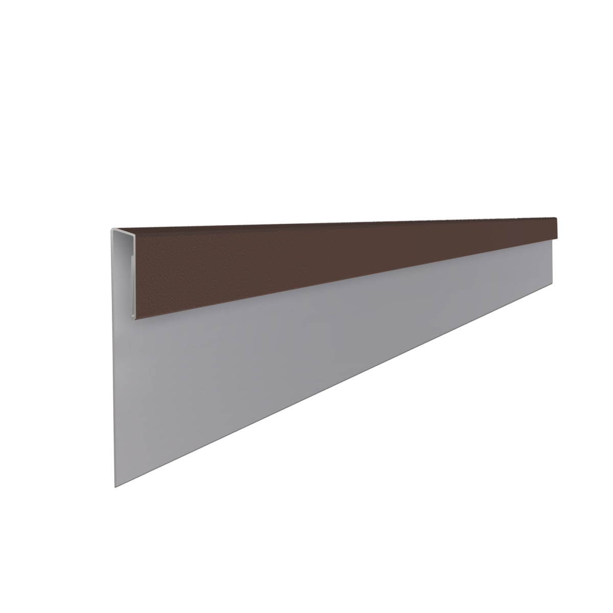 Profil d'angle J-Type Brun Gris mat