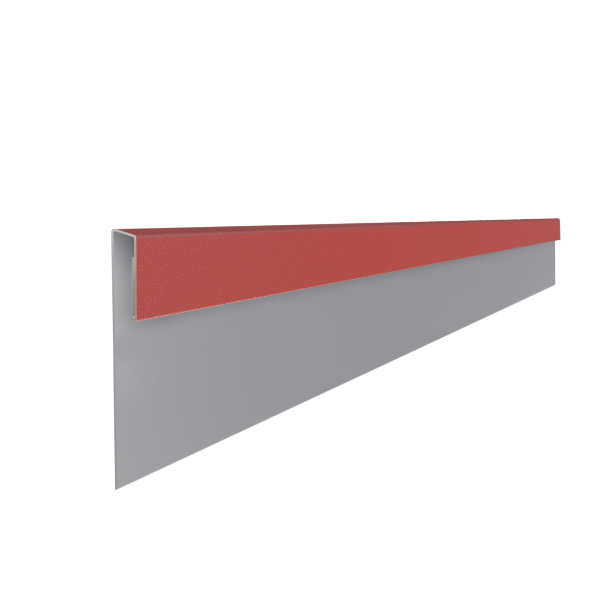 Profil d'angle J-Type Rouge mat