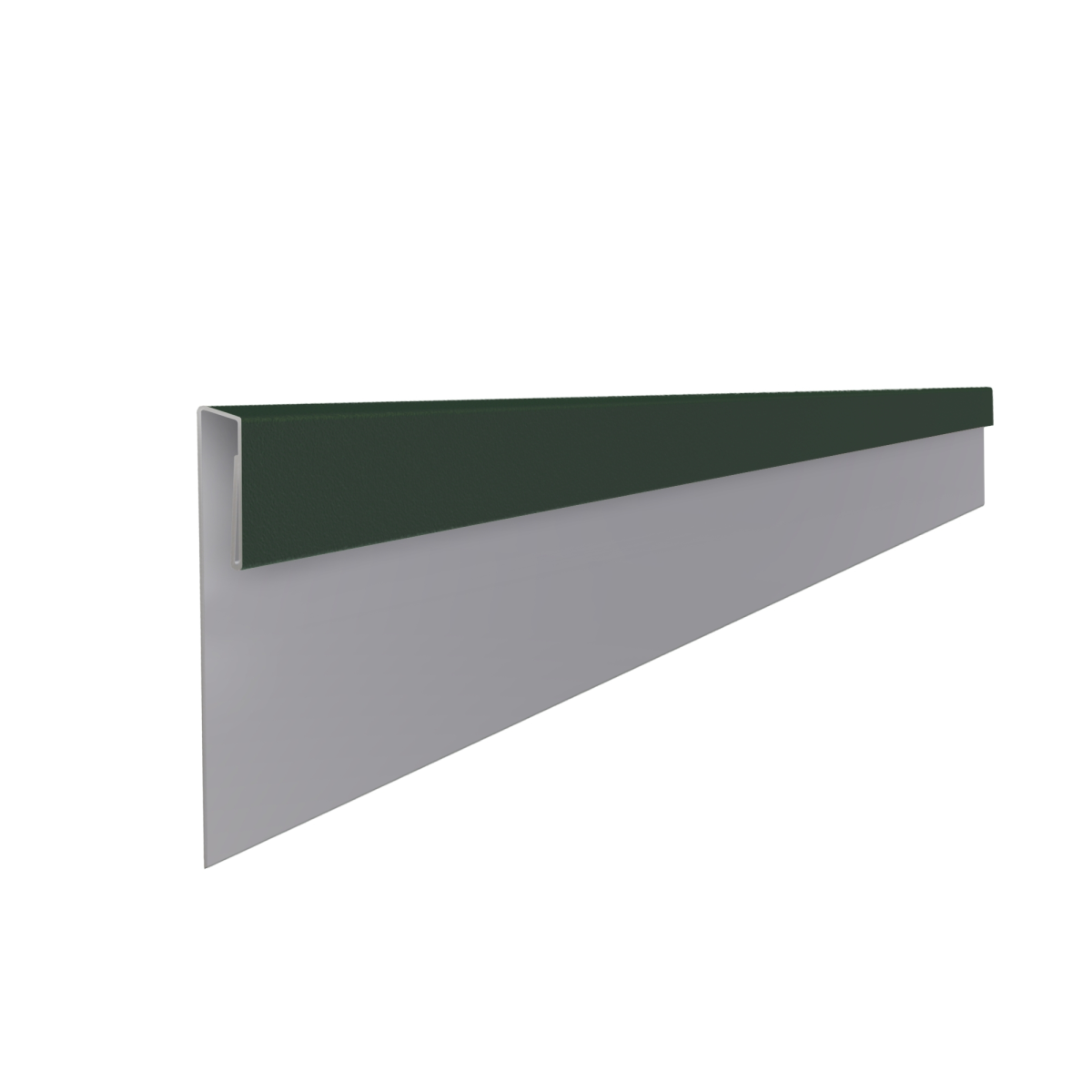 Profil d'angle J-Type Vert mat