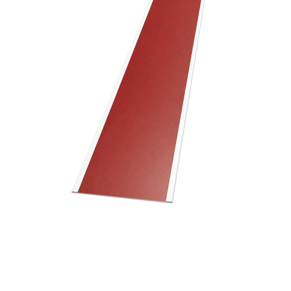 Jonction de tôle plane Rouge mat - 4