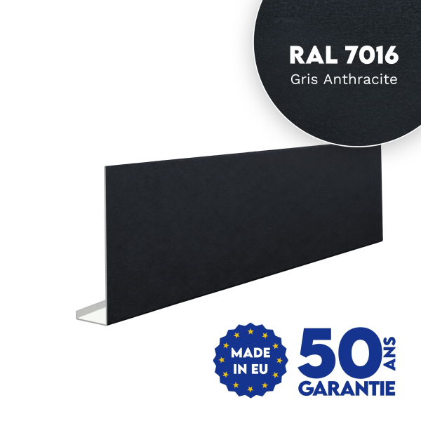 Habillage de bandeau Gris Anthracite mat - 1