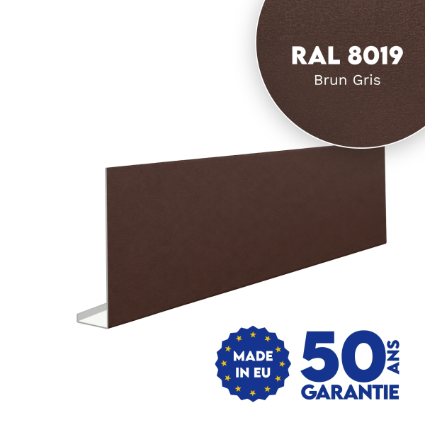 Habillage de bandeau Brun Gris mat - 1