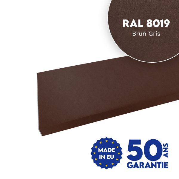 Habillage de rive Brun Gris mat - 1