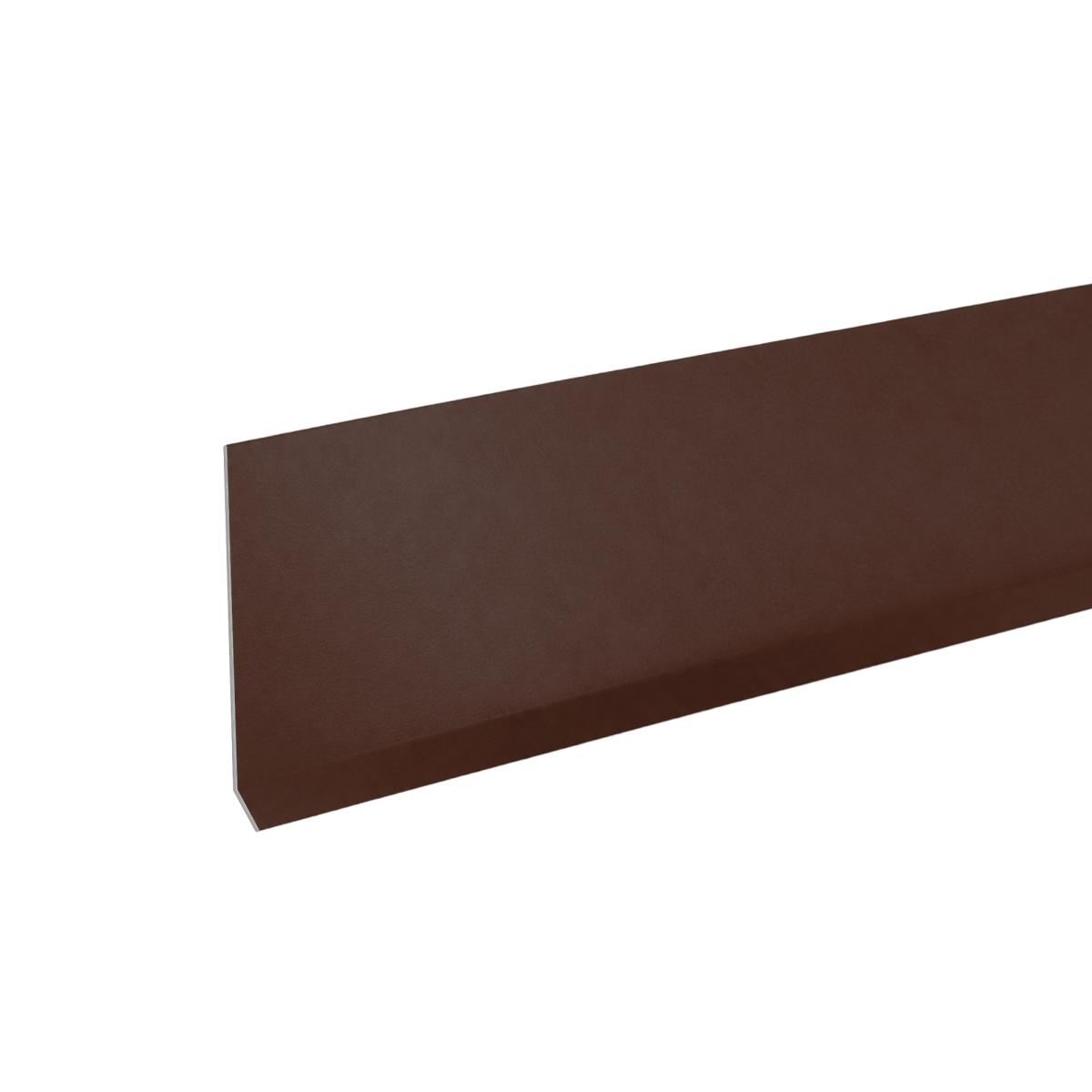 Habillage de rive Brun Gris mat