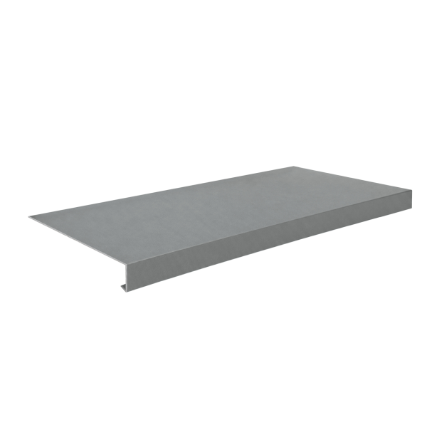 Appui de fenêtre Gris Clair brillant - 4