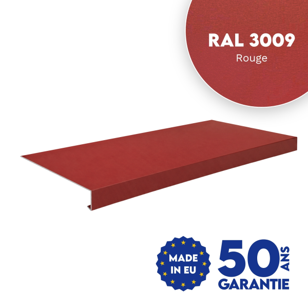 Appui de fenêtre Rouge mat - 1
