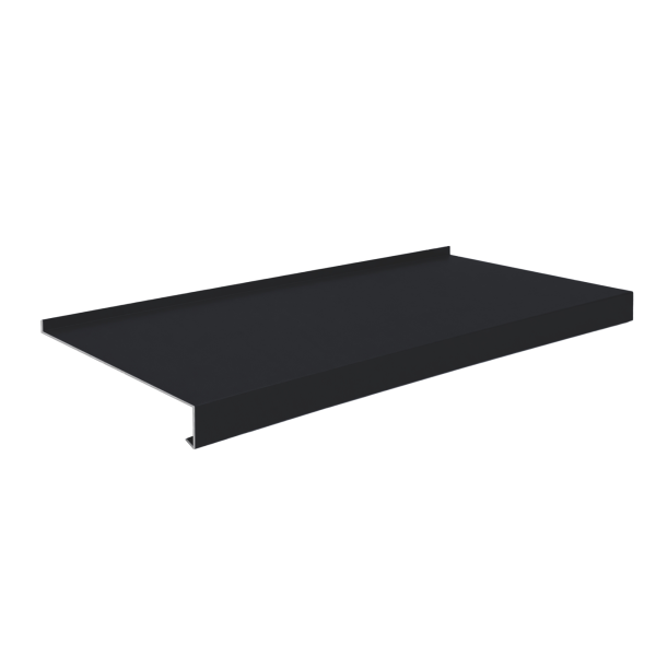 Appui de fenêtre avec rebord Gris Anthracite mat - 4