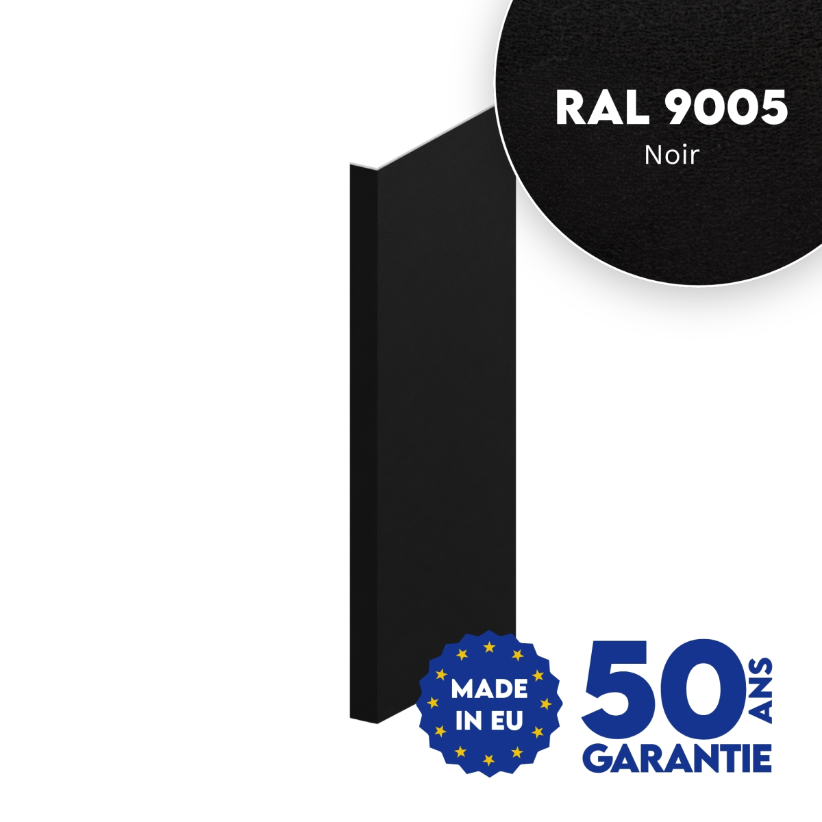 Habillage de tableau Noir mat