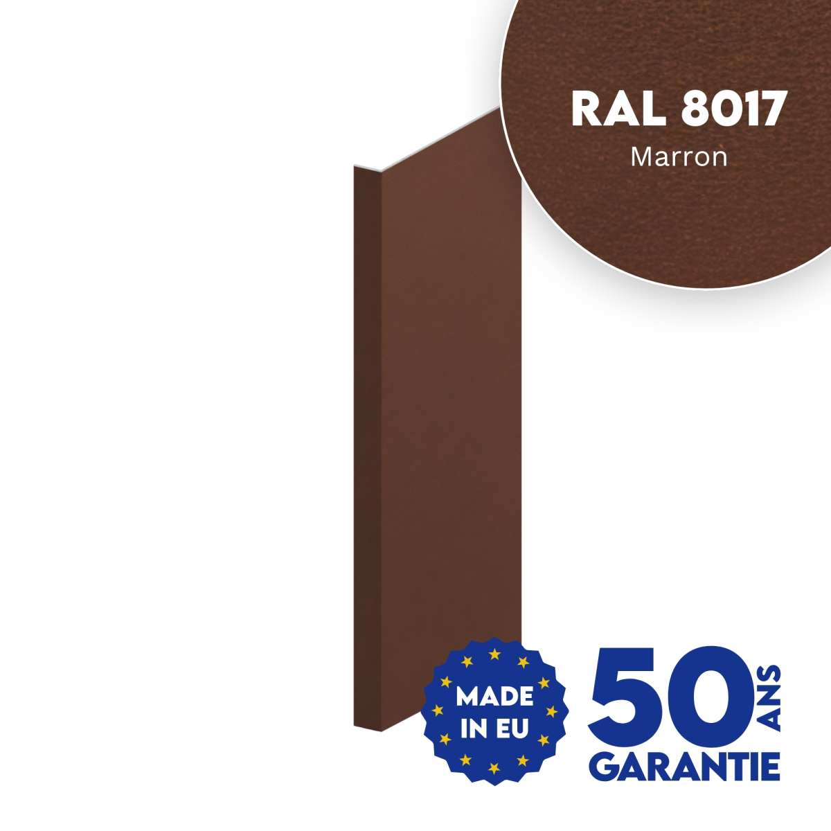 Habillage de tableau Marron mat