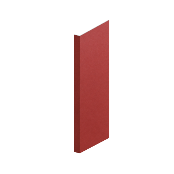 Habillage de tableau Rouge mat - 5