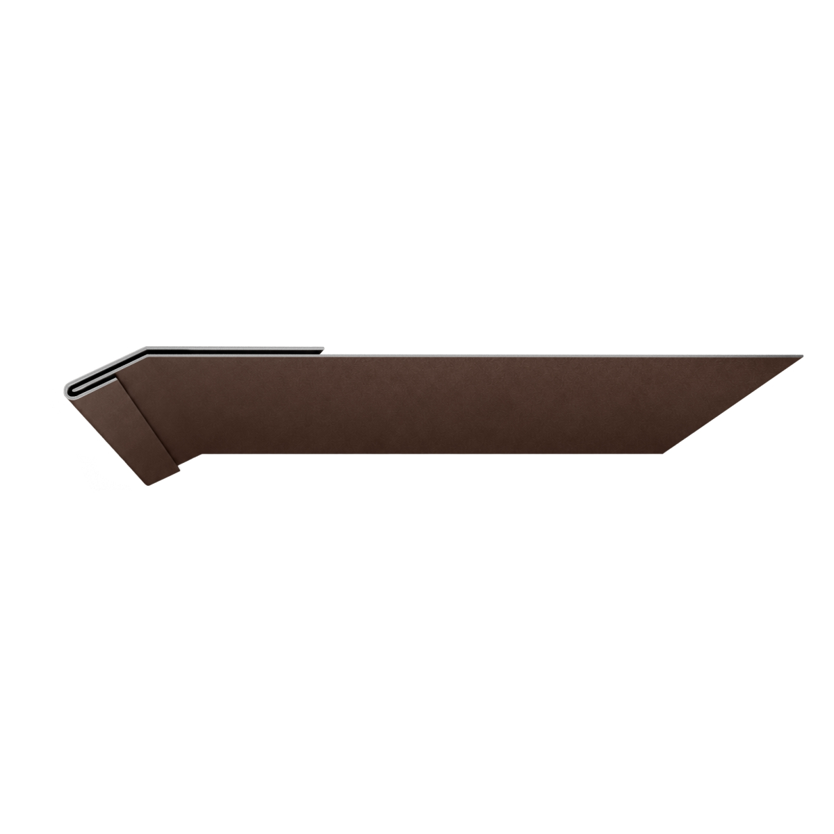 Habillage de linteau Brun Gris mat