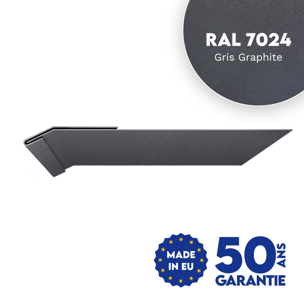 Habillage de linteau Gris Graphite mat - 1