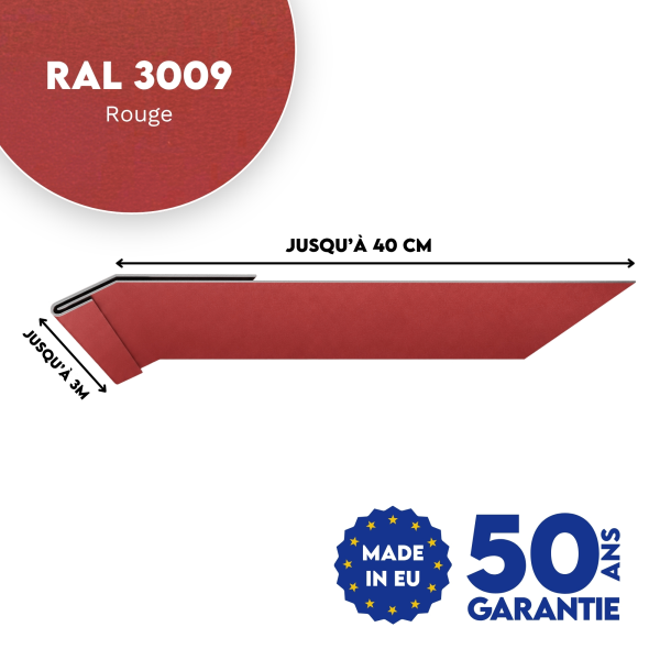Habillage de linteau Rouge mat - 2