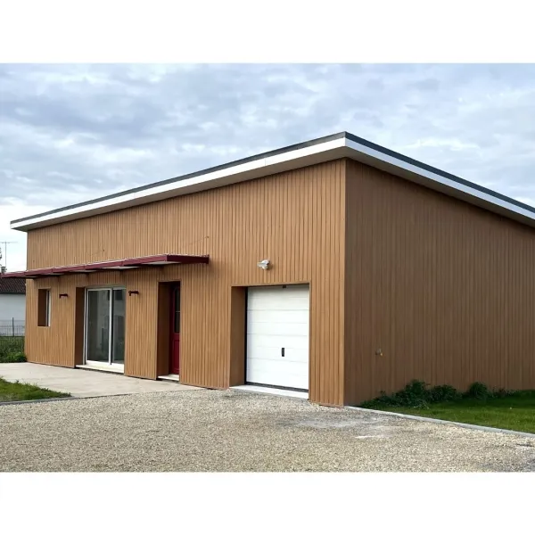 Tôle de Bardage Vario Chêne Clair 3D - 7