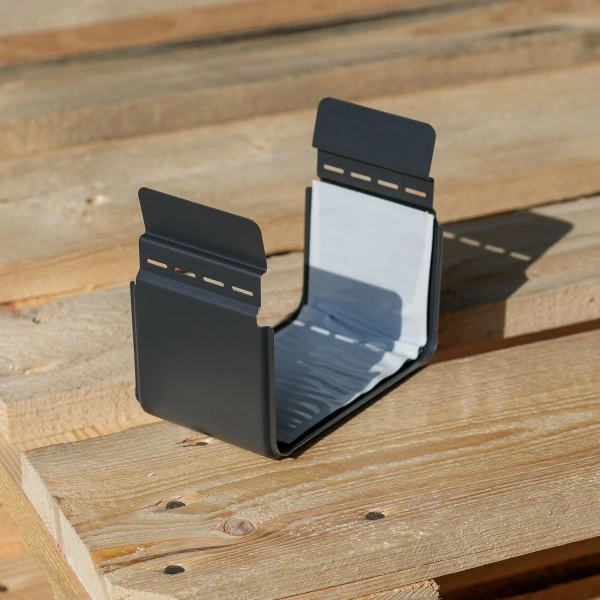 Connecteur pour gouttière Quattro Gris Graphite Mat - 2