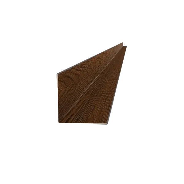 Profil d'angle intérieur finition Chêne Foncé - 1