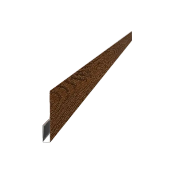 Profil d'angle J-Type finition Chêne Foncé - 1