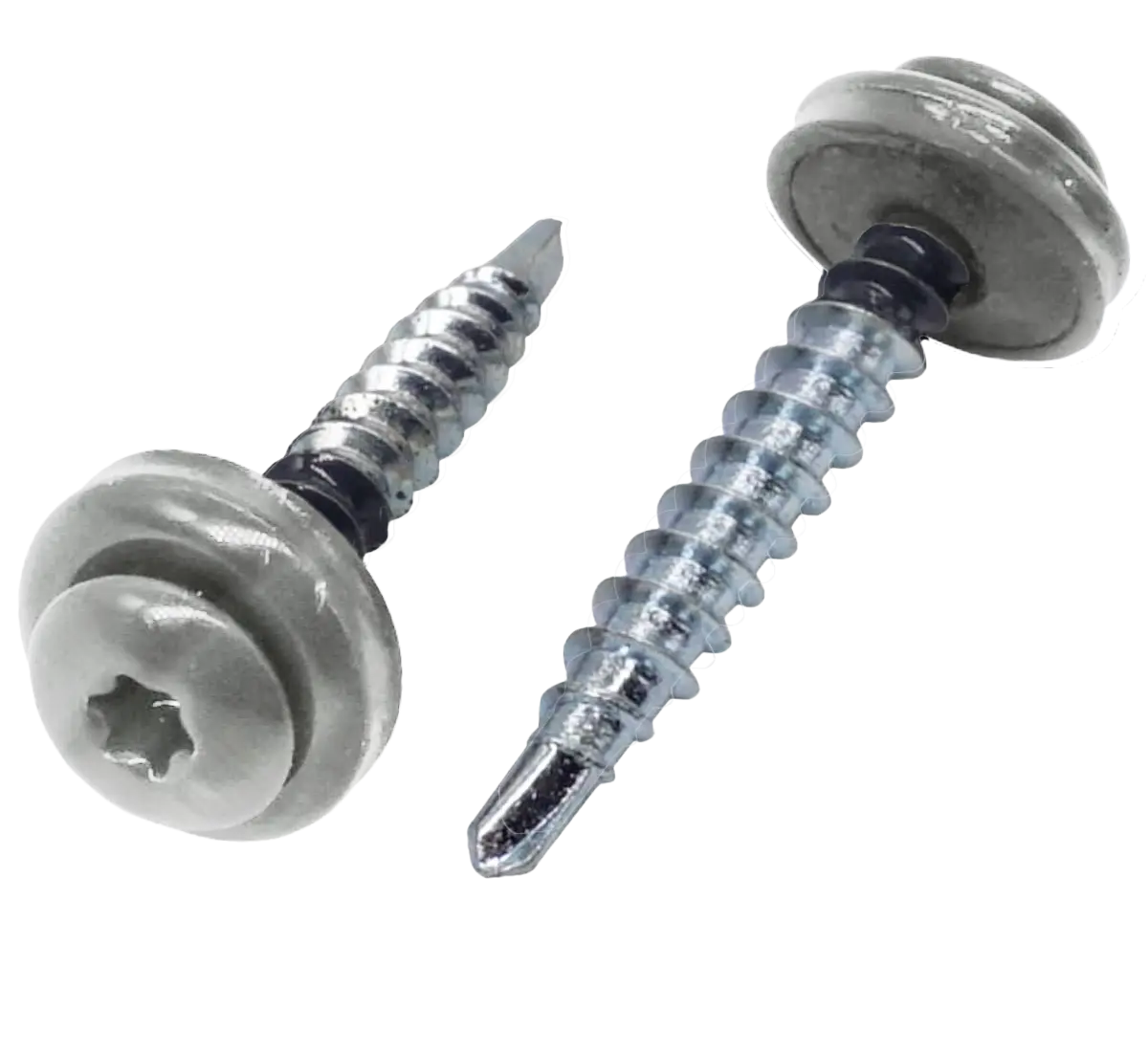 Vis autoperceuses à embout Torx métal avec rondelle d'étanchéité