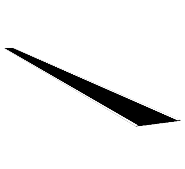 Jonction de tôle plane Noir Mat