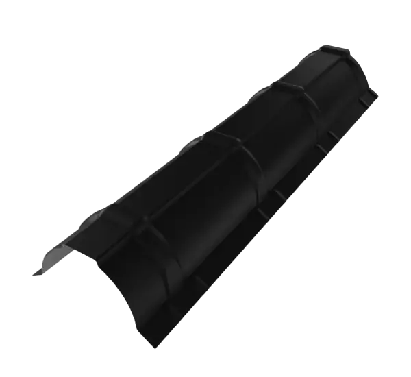 Faitiere demi-ronde Noir mat - 1