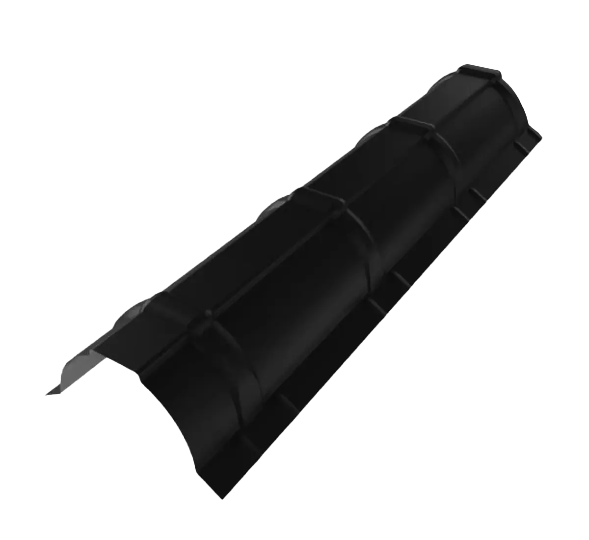Faitiere demi-ronde Noir mat