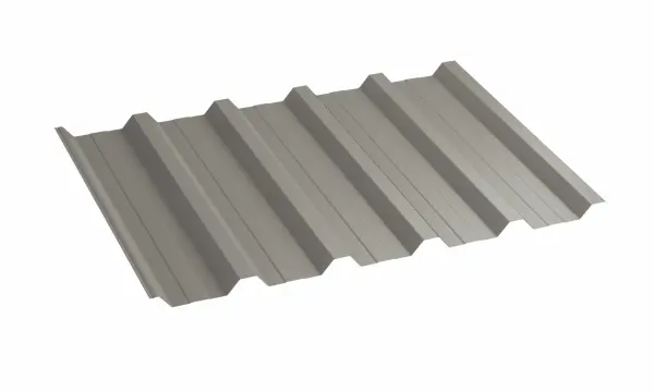 Panneau de Bardage Alto Aluminium Gris Brillant - 1