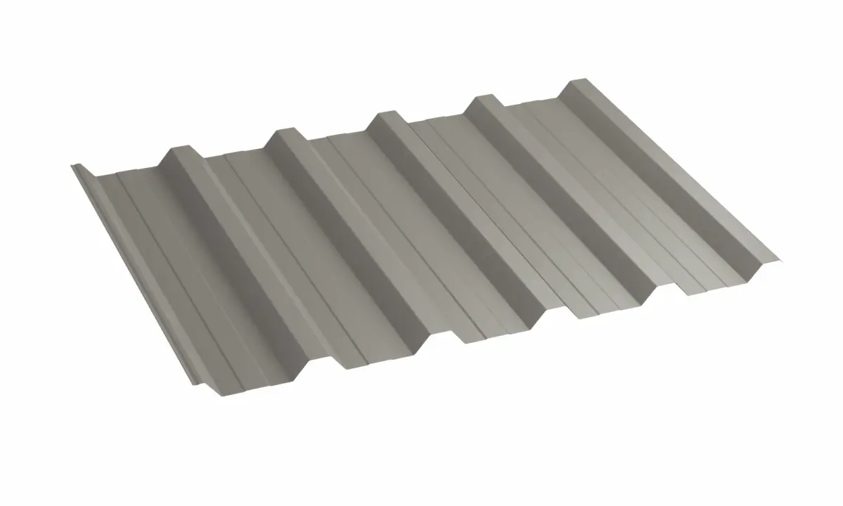 Panneau de Bardage Alto Aluminium Gris Brillant