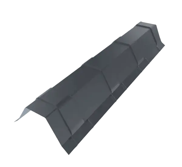 Faitière Bac Acier Gris Graphite mat - 1