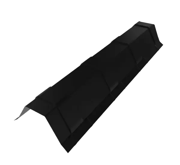 Faitière Bac Acier Noir mat - 1