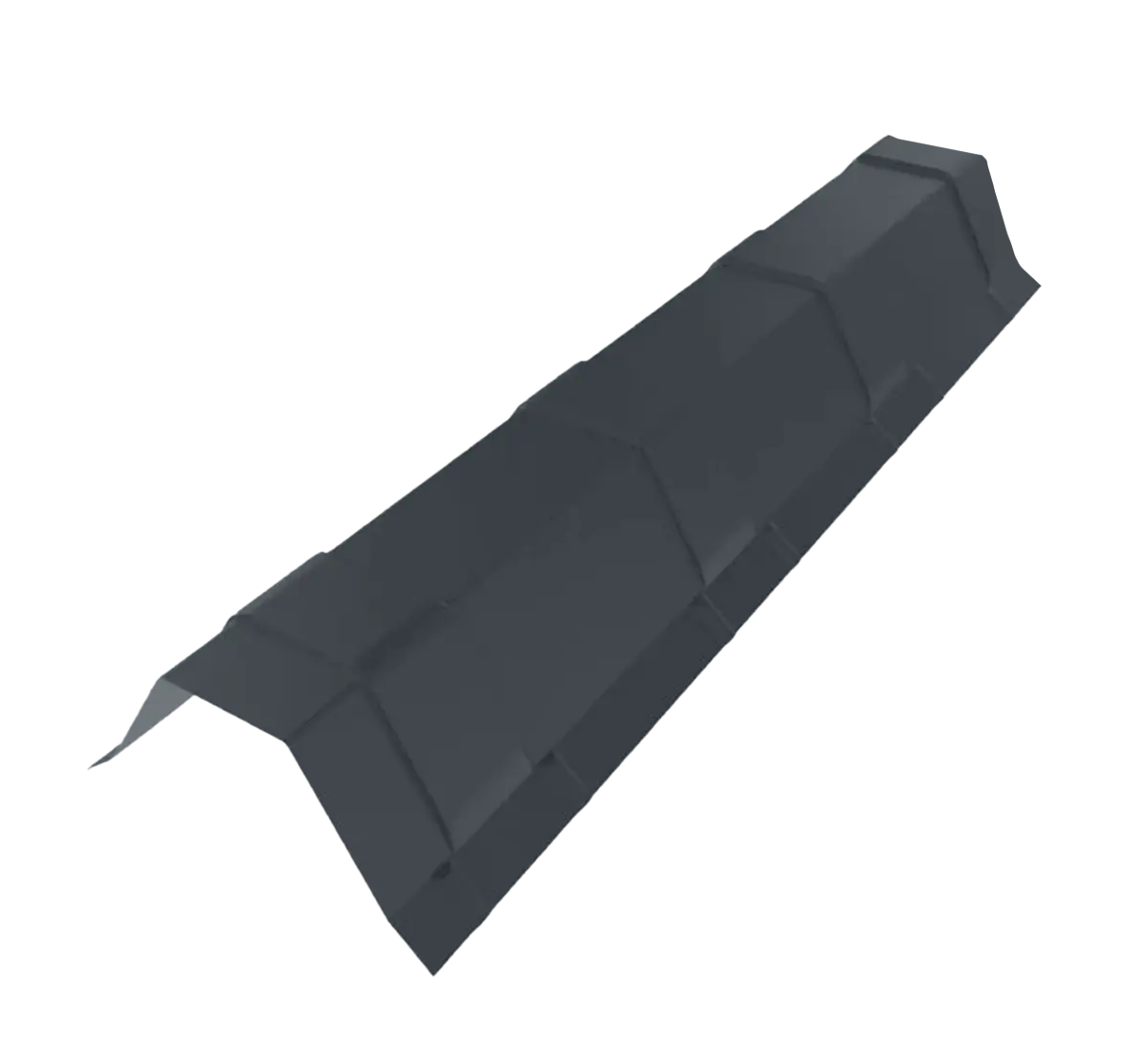 Faitière Bac Acier Gris Anthracite Mat
