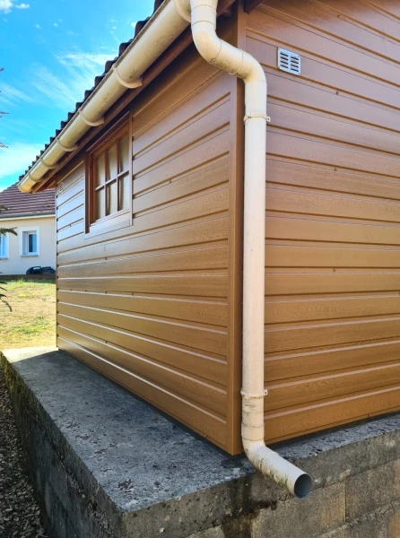 Tôle de Bardage Vario Chêne Clair 3D - 22
