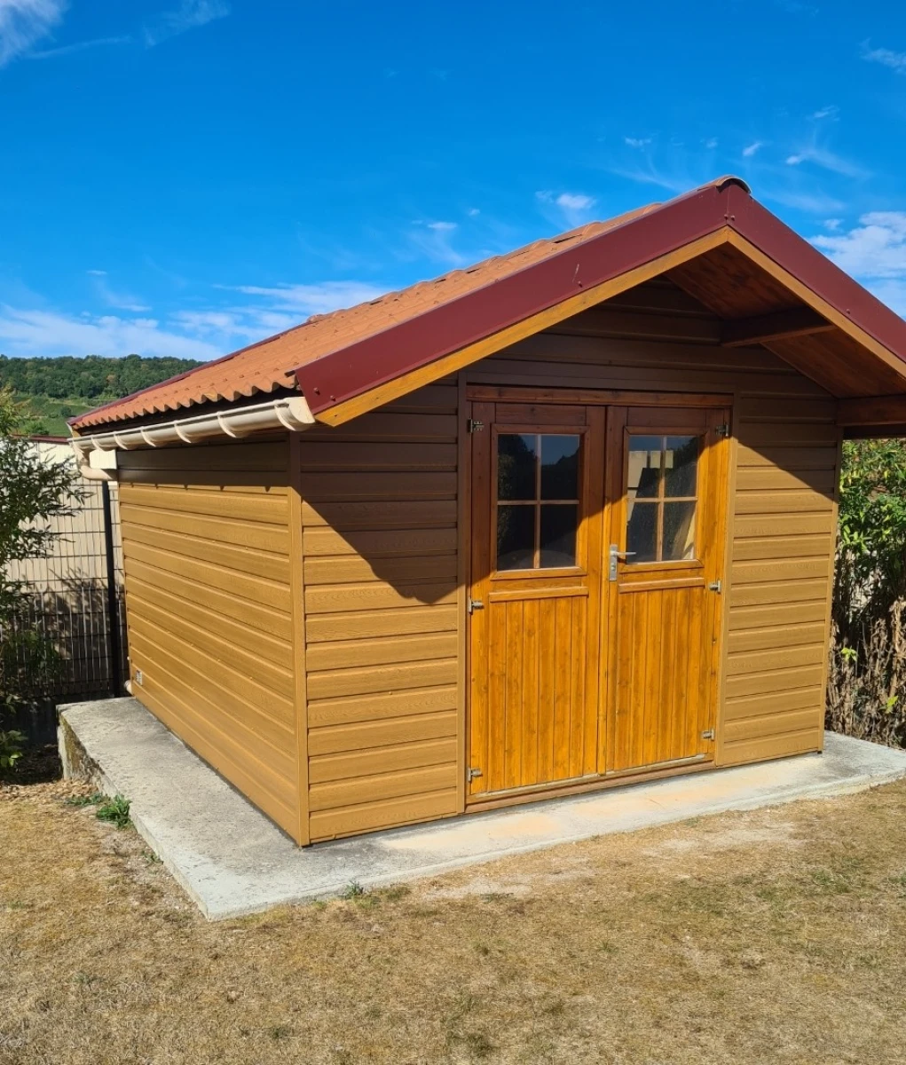 Tôle de Bardage Vario Chêne Clair 3D - 24