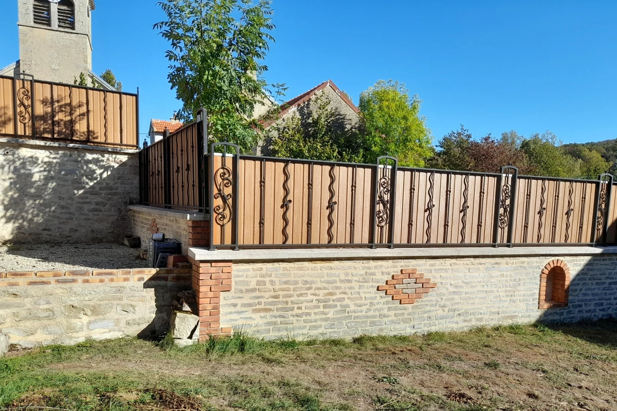Tôle de Bardage Vario Chêne Clair 3D - 25