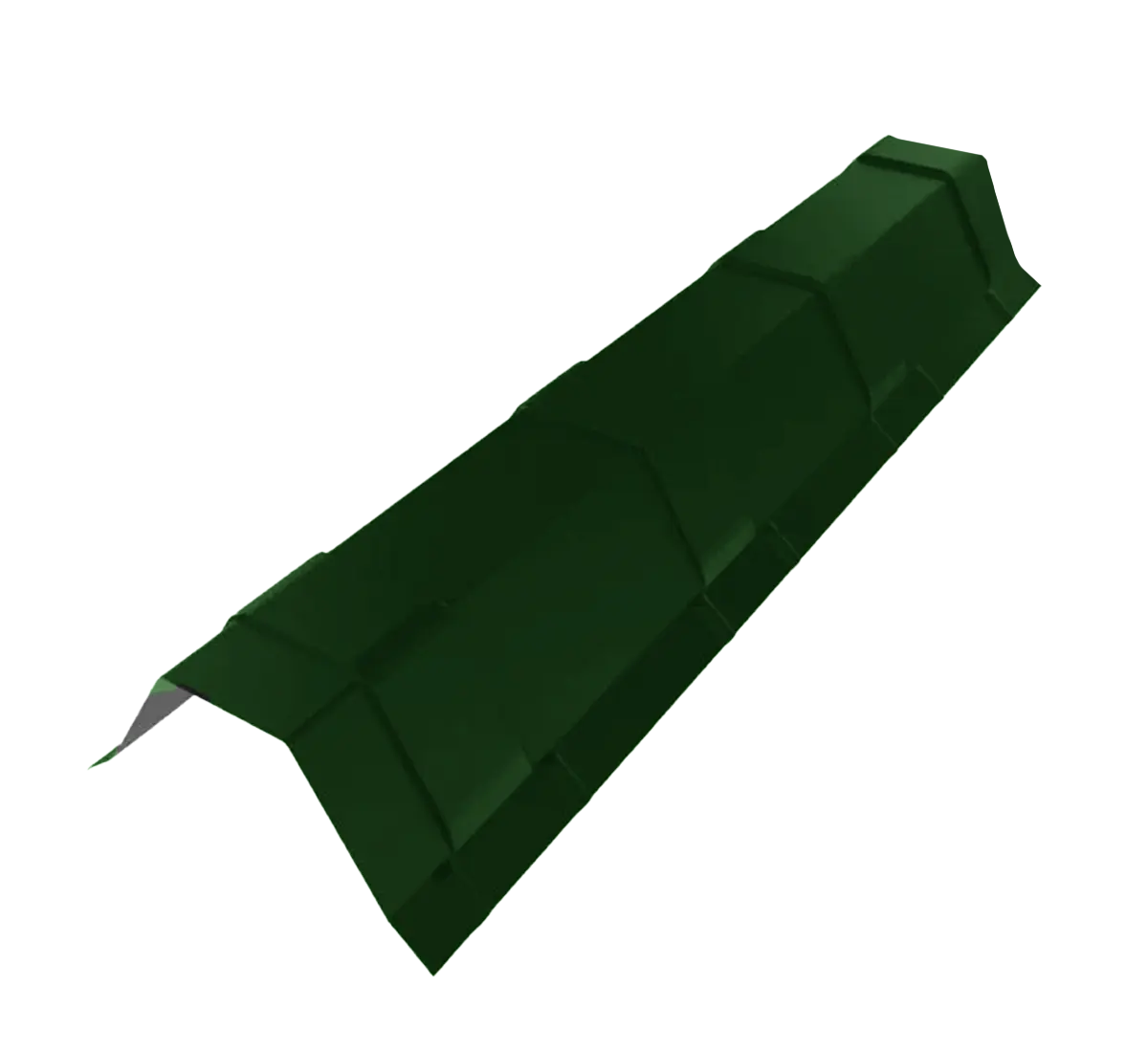 Faitière Bac Acier Vert mat