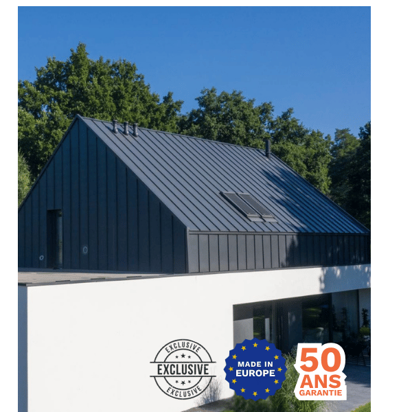 Toiture joint debout