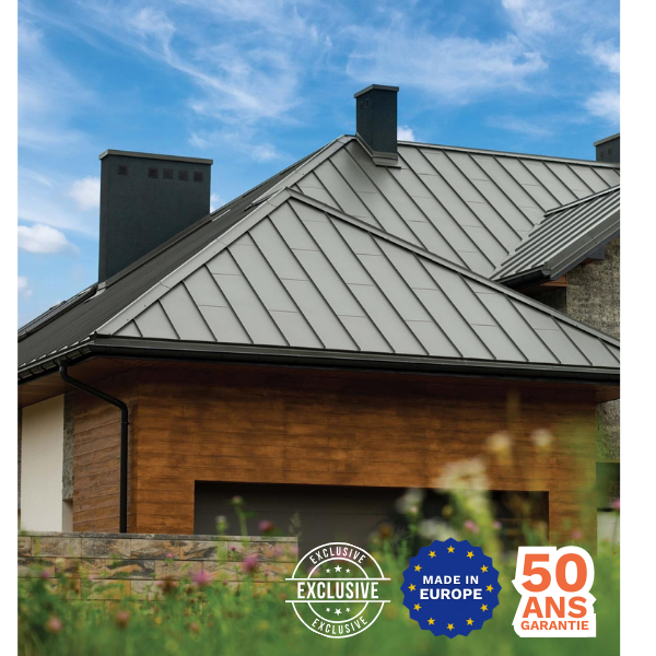 Toiture modulaire joint debout