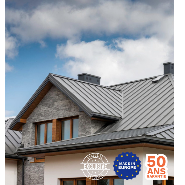 Toiture modulaire joint debout
