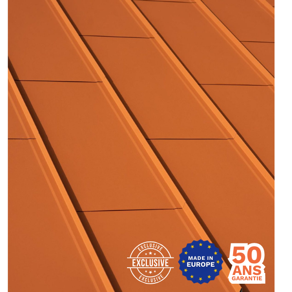 Toiture modulaire joint debout