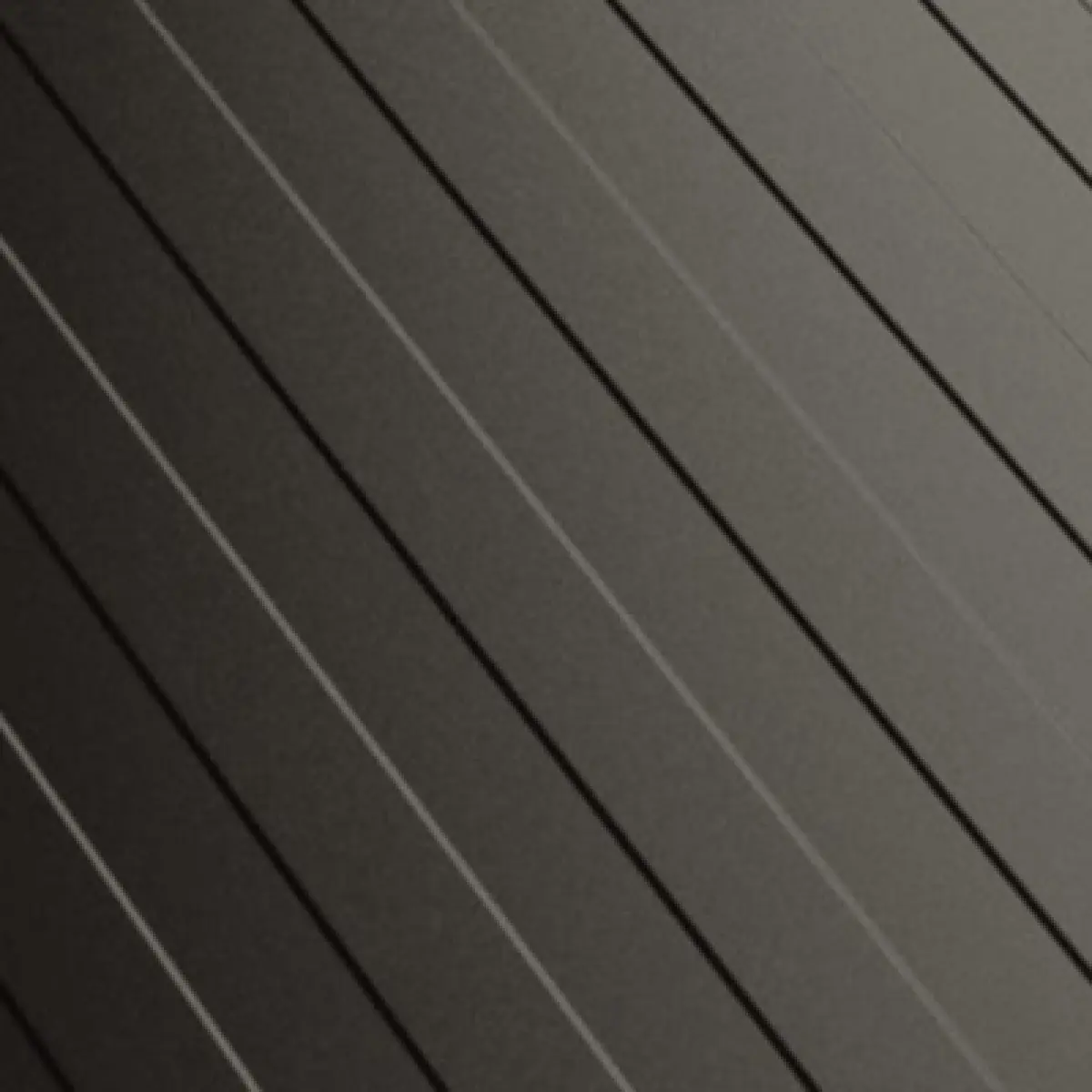 Tôle joint debout ondulée Brun Gris Mat