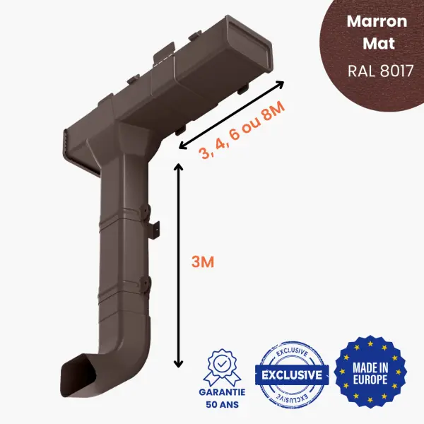 Image garde MARRON MAT