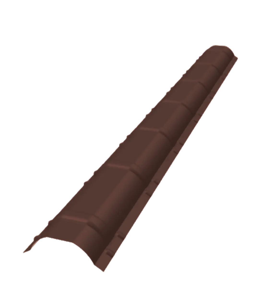 Faitière de toiture Brun Chocolat