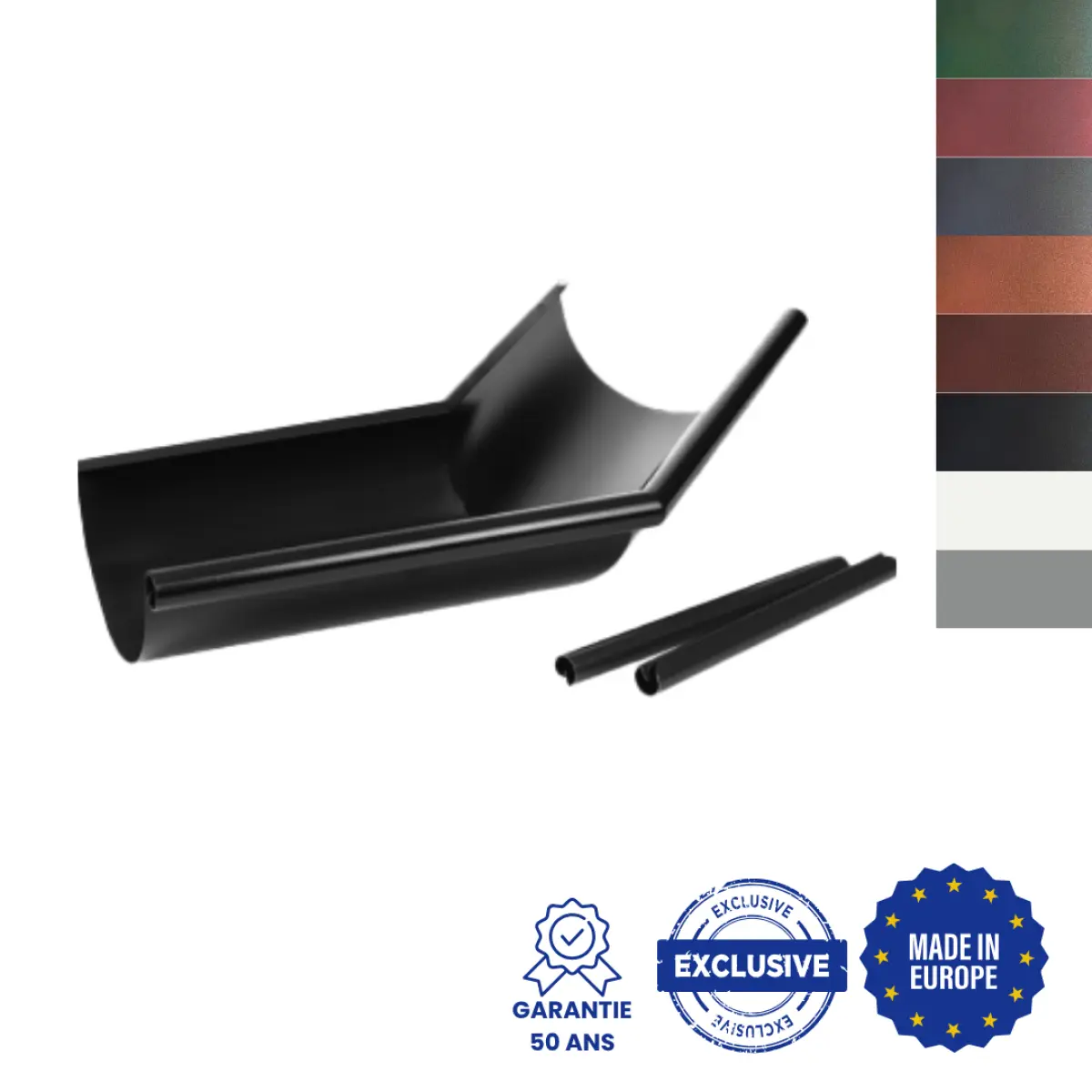 Angle de gouttière intérieur/extérieur Struga