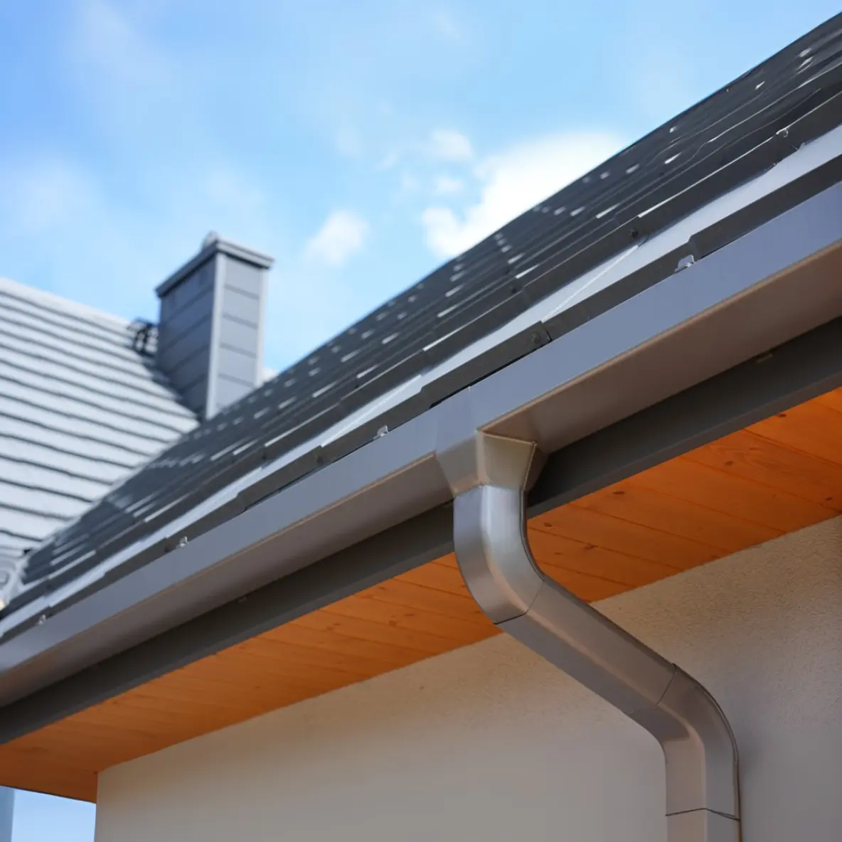 Kit gouttière acier premium